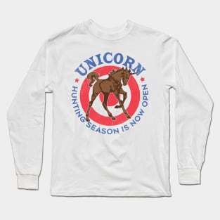 Unicon Hunting Season Now Open Long Sleeve T-Shirt